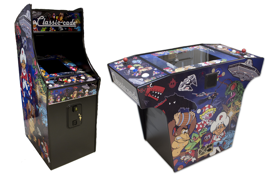 New High Quality Classic Arcade Cabinet All Castle Games