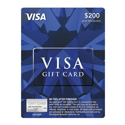 $200 Visa Gift card